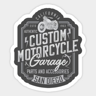 Custom Motorcycle Sticker